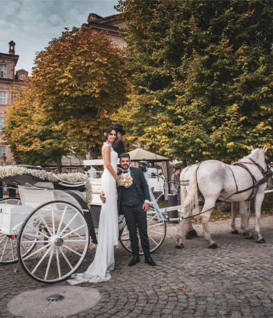 Matrimonio in carrozza Torino